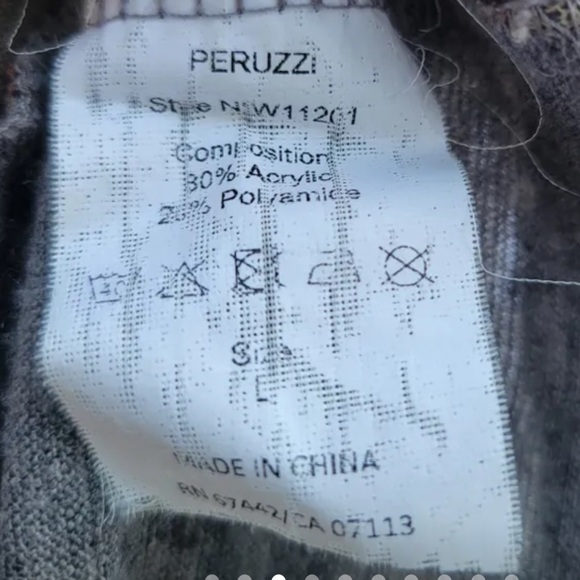 PERUZZI vintage art-to-wear tunic top - Picture 4 of 4